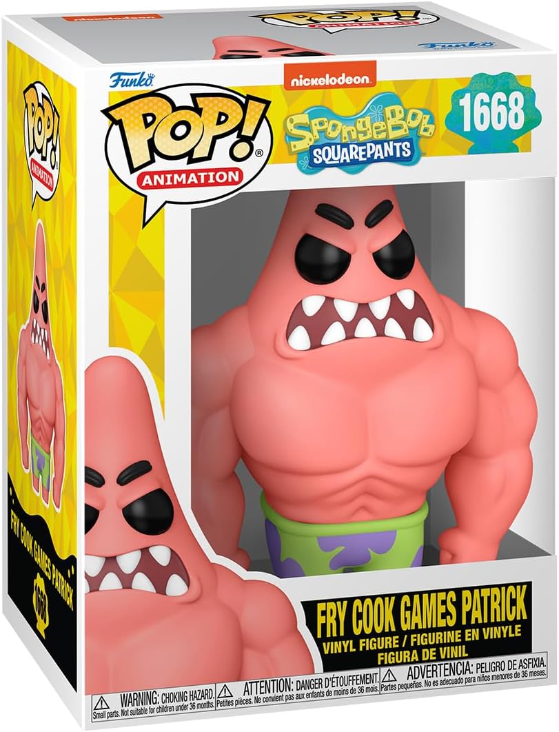 Pop! Animation: Spongebob SquarePants 25th - Patrick with Muscles