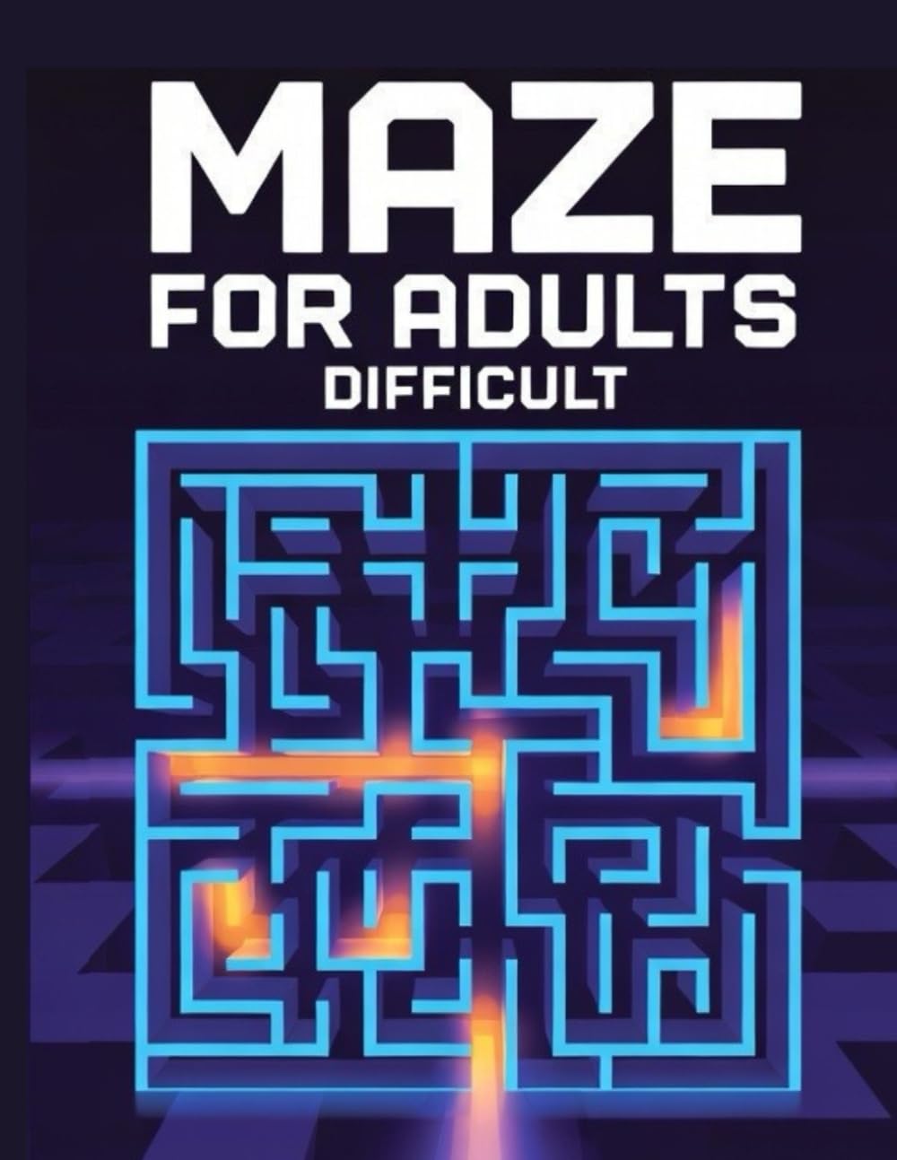 maze for adults difficult: Difficult Mazes for Mature Minds: Puzzle Book with Elaborate Routes to Enhance Problem-Solving Abilities/ Expert-Level ... Tough Twists and Turns for Mental Stimulation