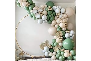 Sage Green Balloon Garland Arch Kit | PageebO