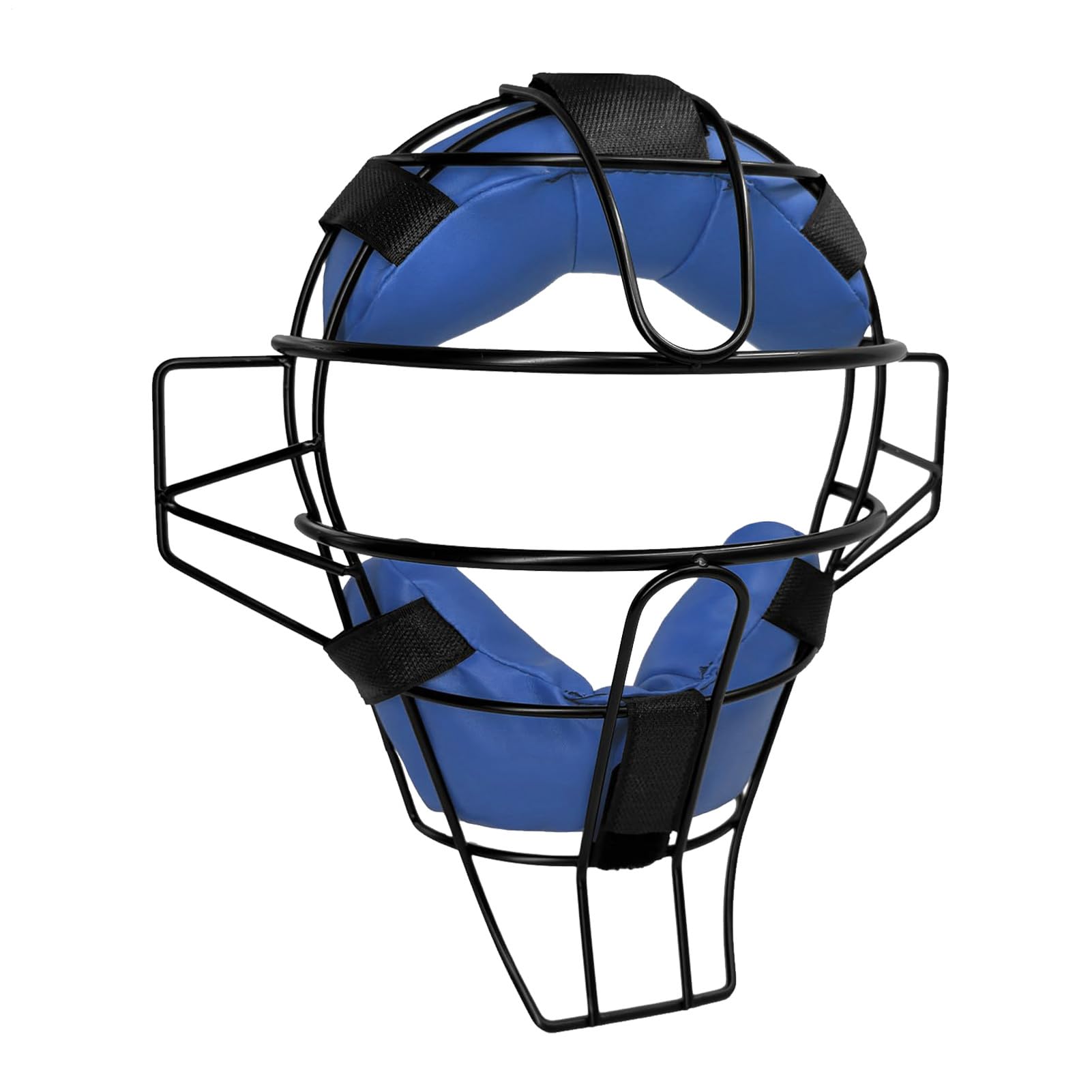 Softball-Catcher-Maske, leichte Schiedsrichter-Maske,Schützendes, verstellbares Geschirr Softball Fielder's Masque - Traditionelle Baseball-Fängermaske aus hohlem Stahl mit bequemer Passform für Softb