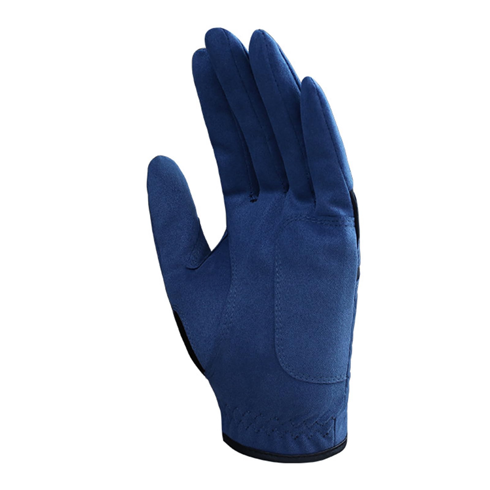 1 Pièces Gants de Golf Hommes Antidérapant Respirant Microfibre Tissu Main Gauche Golfeur Sports de Plein Air Gants avec Velcro,Black,26(Length20cm)