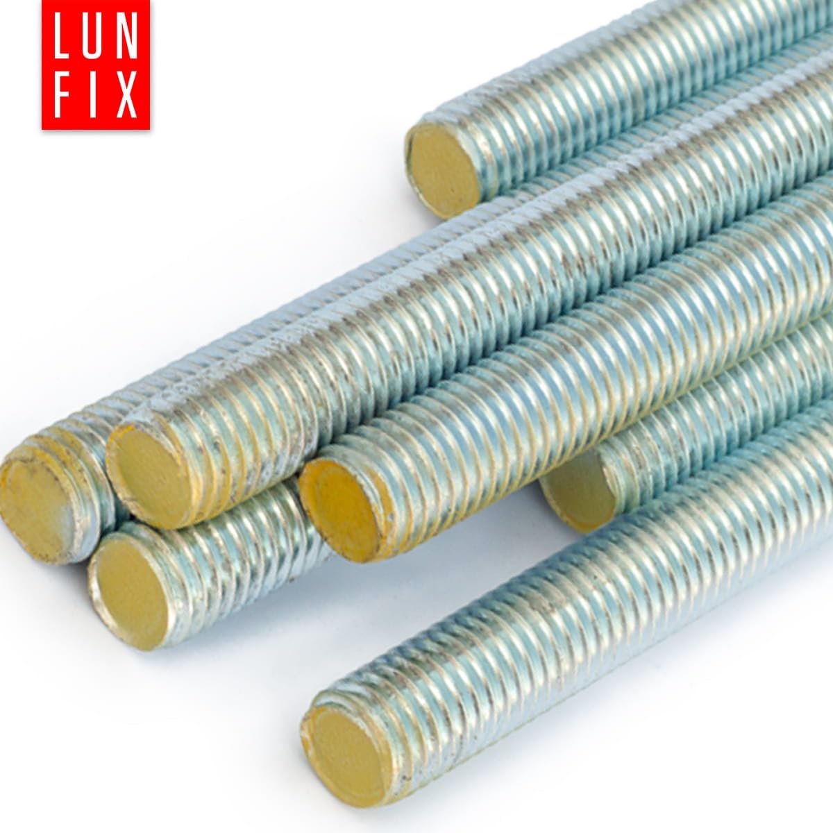 10szt. Pręt Gwintowany M18 x 1000 mm DIN 975 Klasa 8.8 Stal Węglowa Ocynkowana Gwint Metryczny Pełny Śruba Pręt Konstrukcyjny Do Zastosowań Technicznych i Montażowych