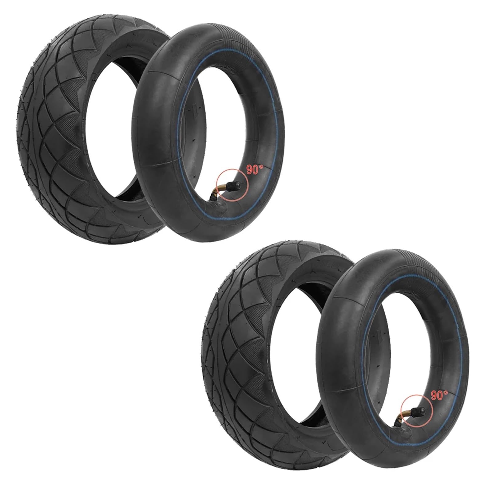Ruedas Recambio Patinete EléCtrico, Neumático exterior de 8,5 x 3,0 for ciudad/todoterreno for patinete eléctrico G2 Pro, for rueda 9 Zero, pulgadas y 1/2(2 set C)
