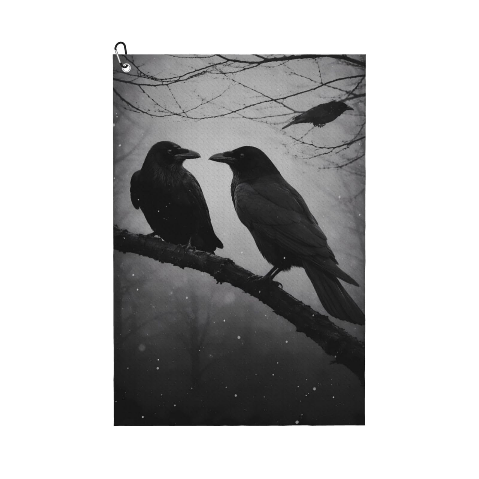BSDFGSDD Crow Birds Golf Towel 24 x 16 inches