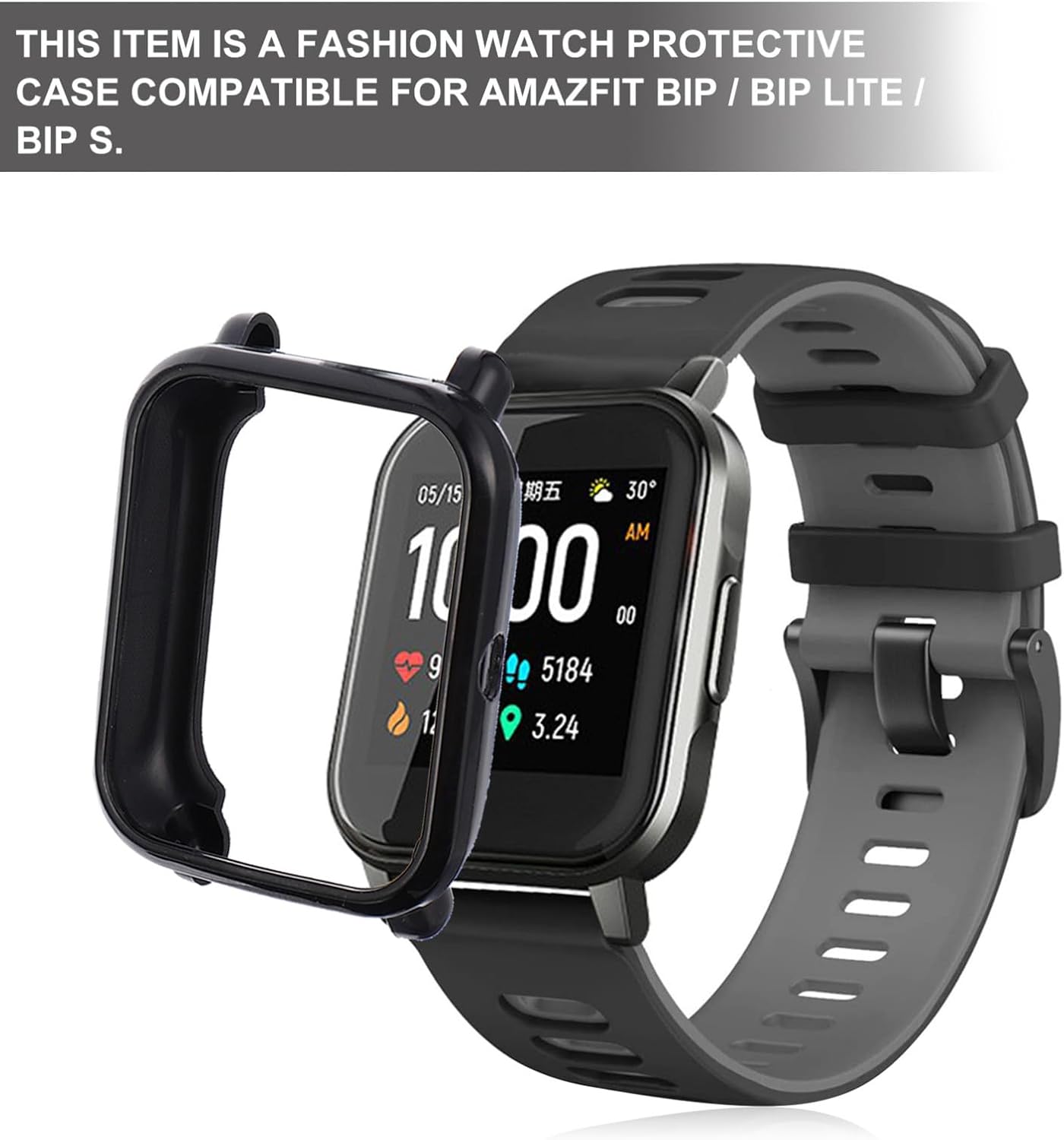 WOONEKY Professional TPU Watch Protector Case Lightweight Anti-Scratch Flexible Cover with Creative Design for Personal Style for Gifts image 5