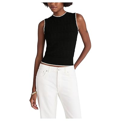 Madewell Femme Peplum Emi Sleevless Stitch Top Women