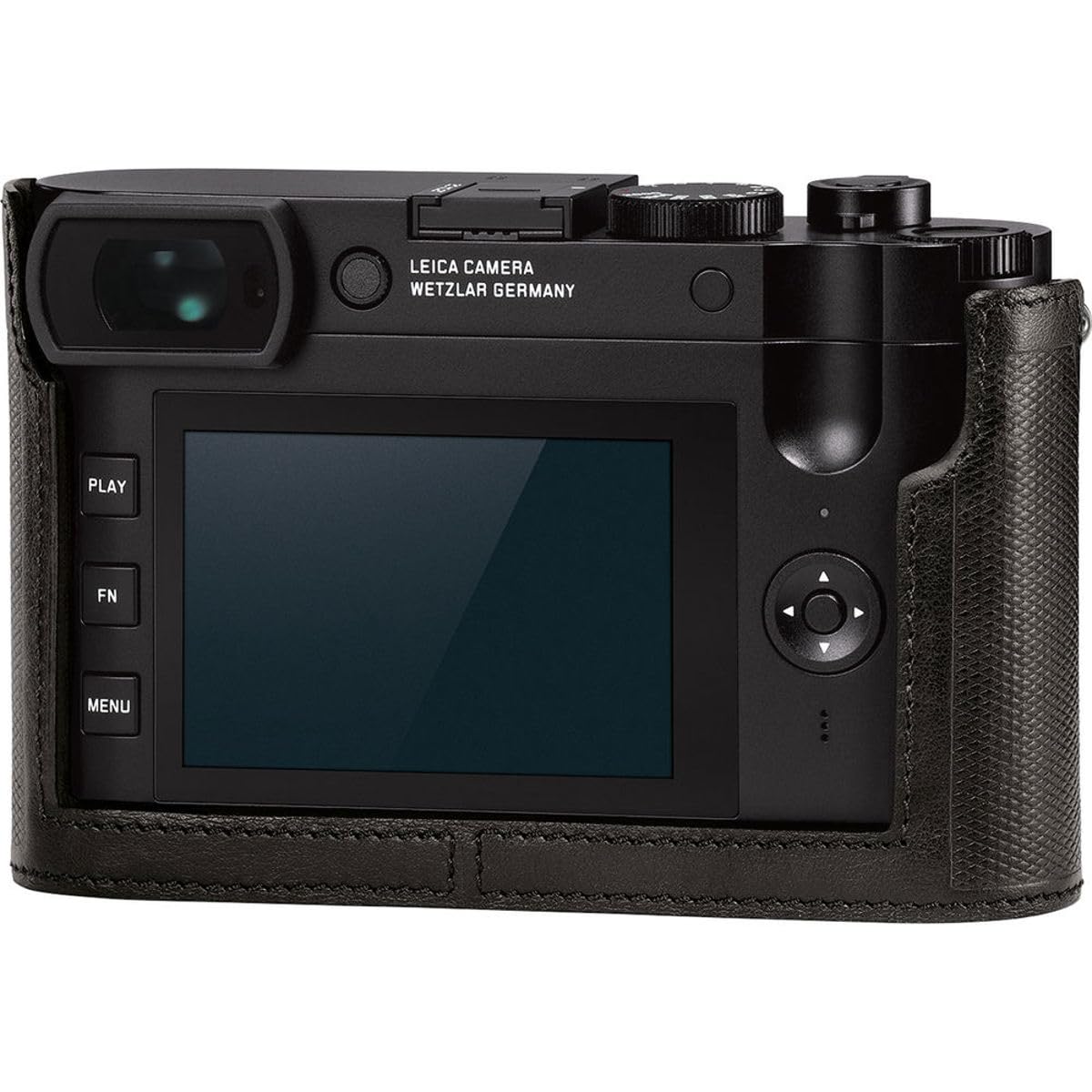 LEICA - ★ Leica ライカ Q2用純正プロテクター ブラック 19566 ★ Amazon.co.jp: LEICA(ライカ) レザープロテクター ＜ブラック