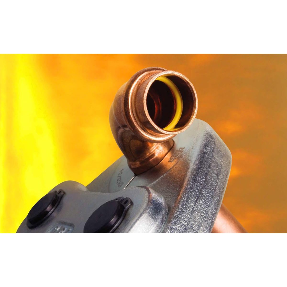 Raccord laiton et bronze à sertir pour tube cuivre - Union Femelle écrou tournant Ø54 - G 2"3/8 à sertir et à visser
