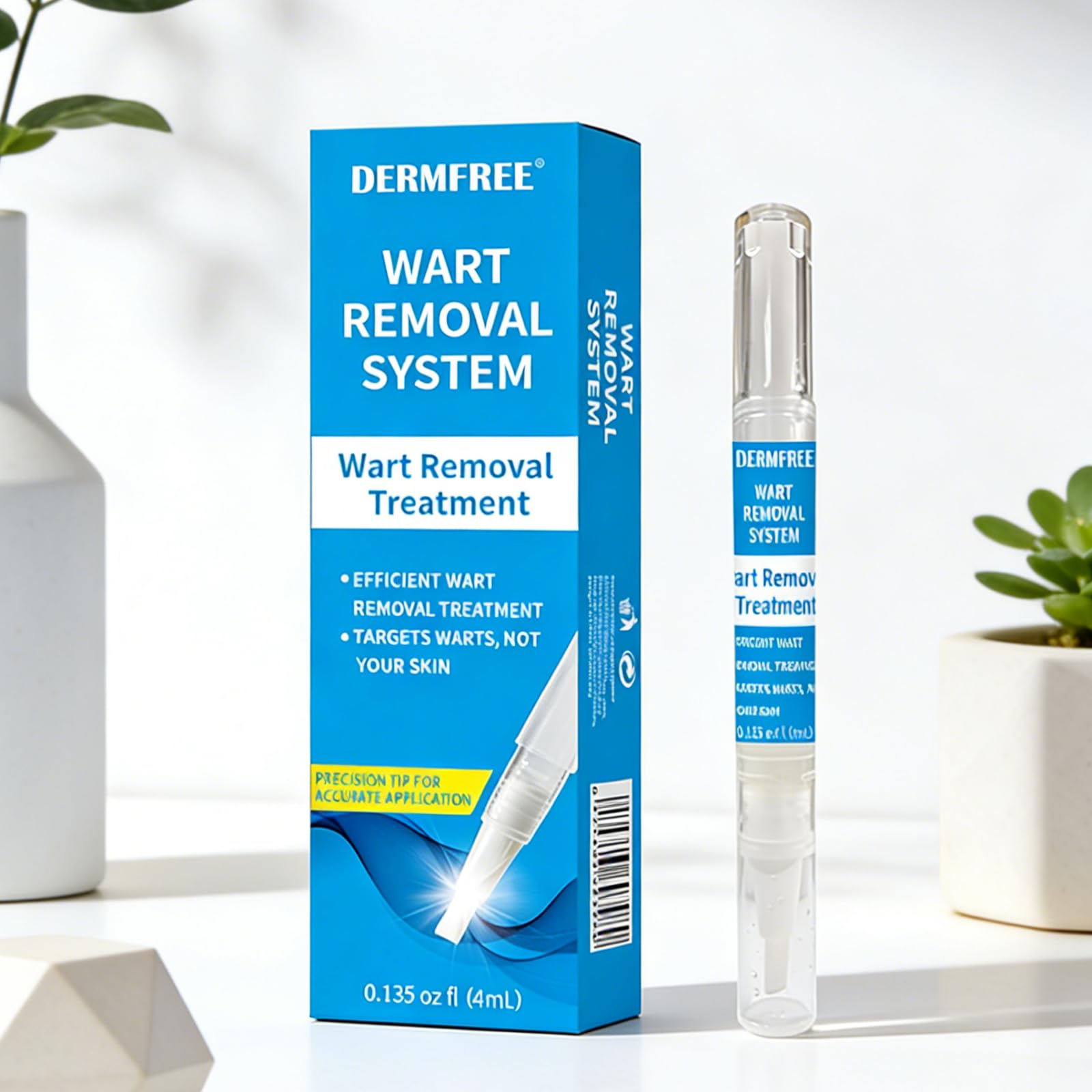 Crème D'élimination des Verrue Plantaire, Stylo anti-verrues 4ML