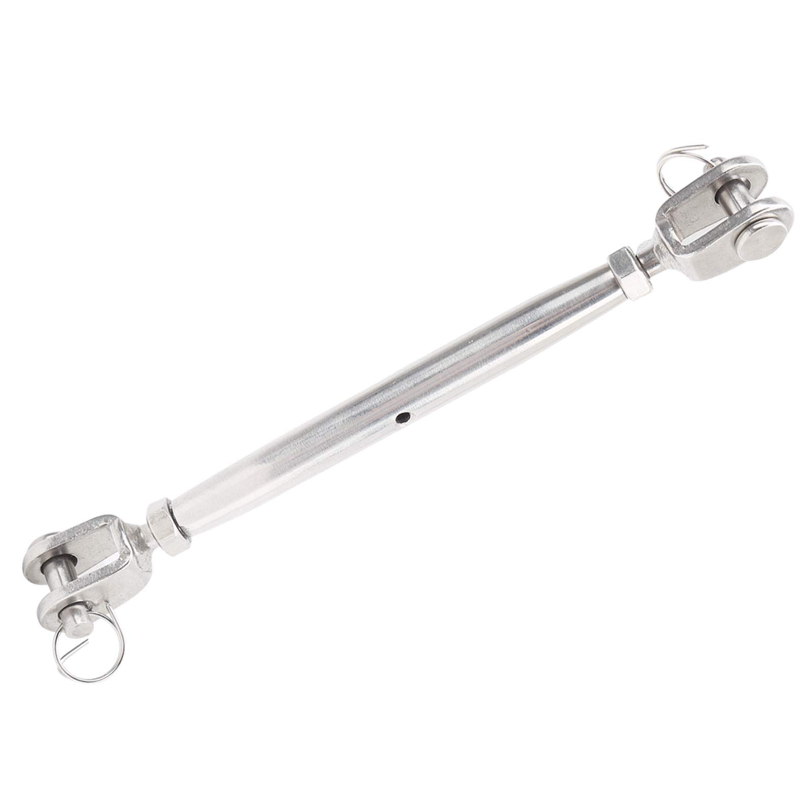 Wire Rope Tensioner, 304 Stainless Steel, Closed Body, Tensioner, Fastener UU Type M6