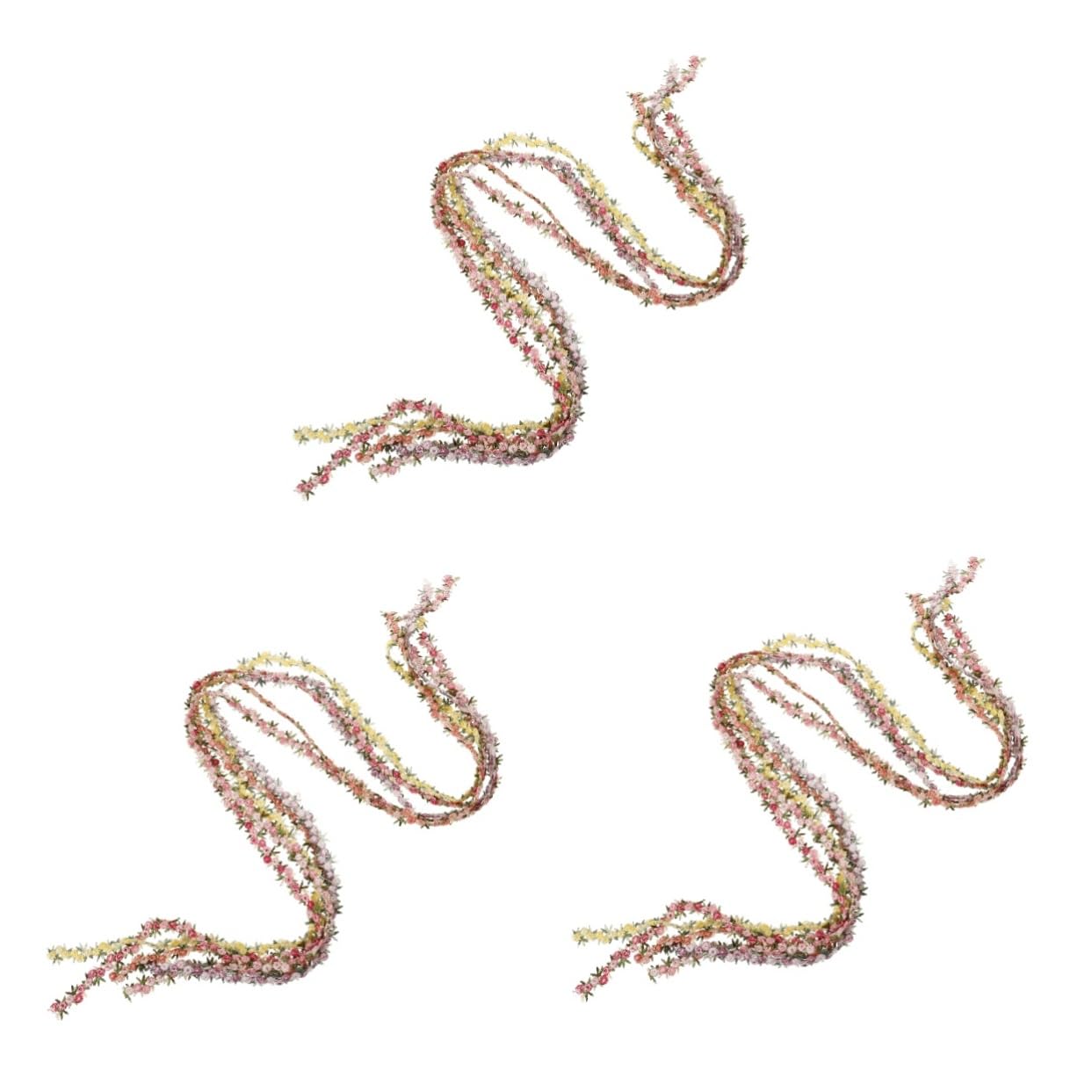 NUOBESTY 15rollen Dekorative Spitzenborte Für Haarschmuck Farbige Blumenborte Hochwertige Stoffbesätze Für Kleidung Vorhänge Und Bastelprojekte Blutrot