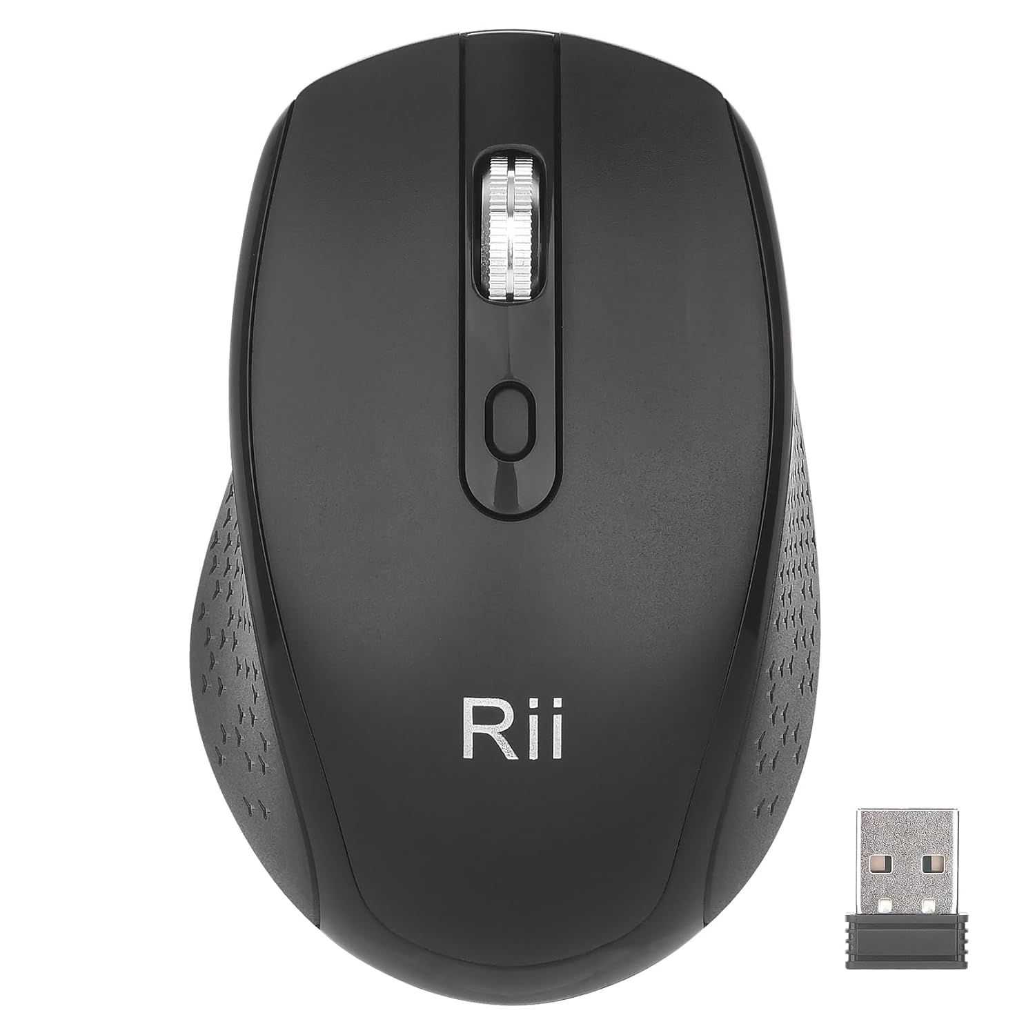 Rii RM213 Rechargeable Wireless Mouse Bluetooth 5 0 2 4G Hz Dual Mode Travel-Friendly Mice DPI 1200 1600