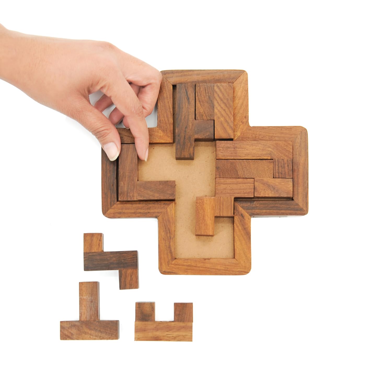 Mittimate Cross Pentomino Puzzle for Kids Age 6 to 10 Year Old I Brain Development Wooden Jigsaw Puzzle Toys & Game for Birthday Gift (B09S5QK2NZ) Amazon Price History, Amazon Price Tracker