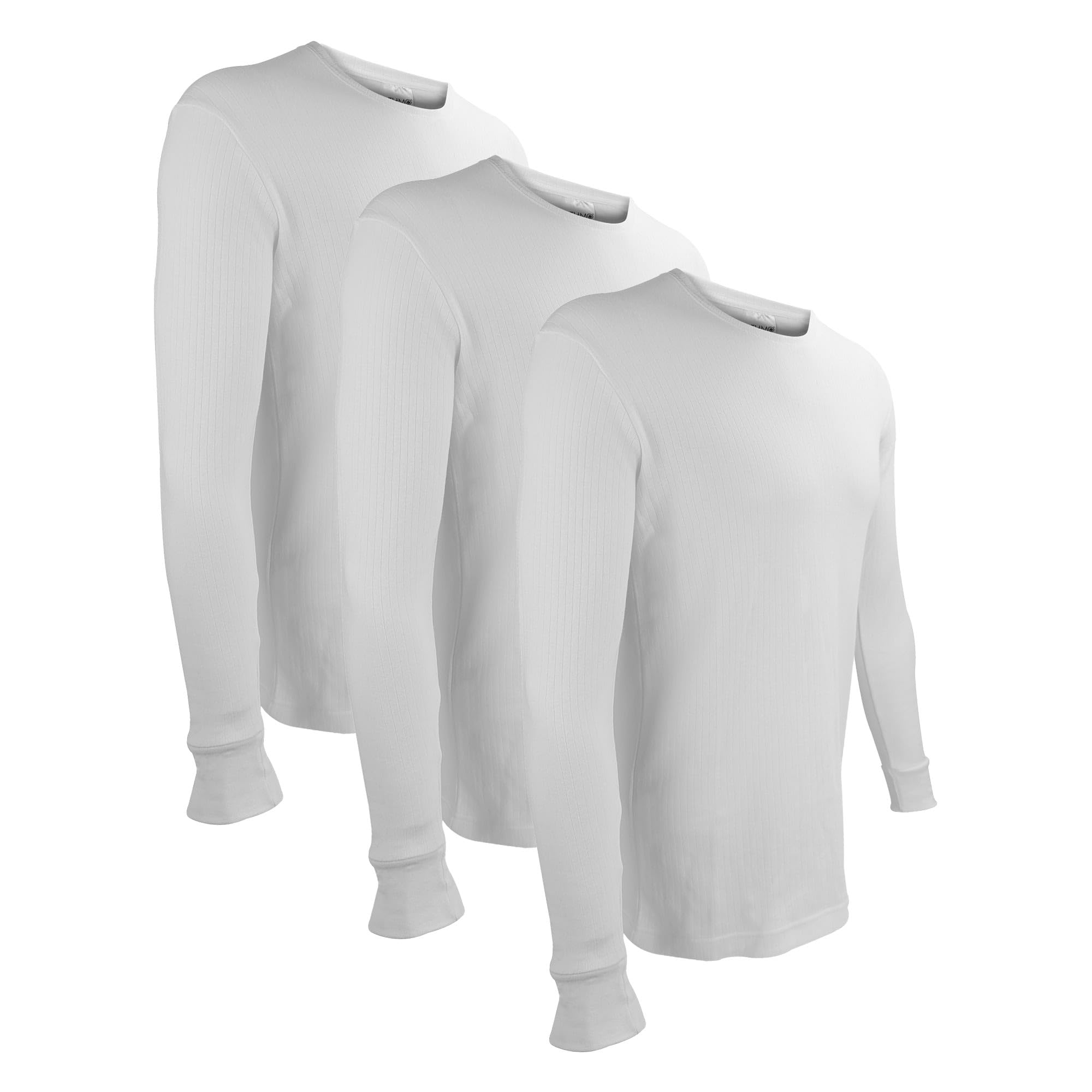 THMO - Confezione da 3 magliette termiche per bambini a maniche lunghe | Maglia intima invernale calda