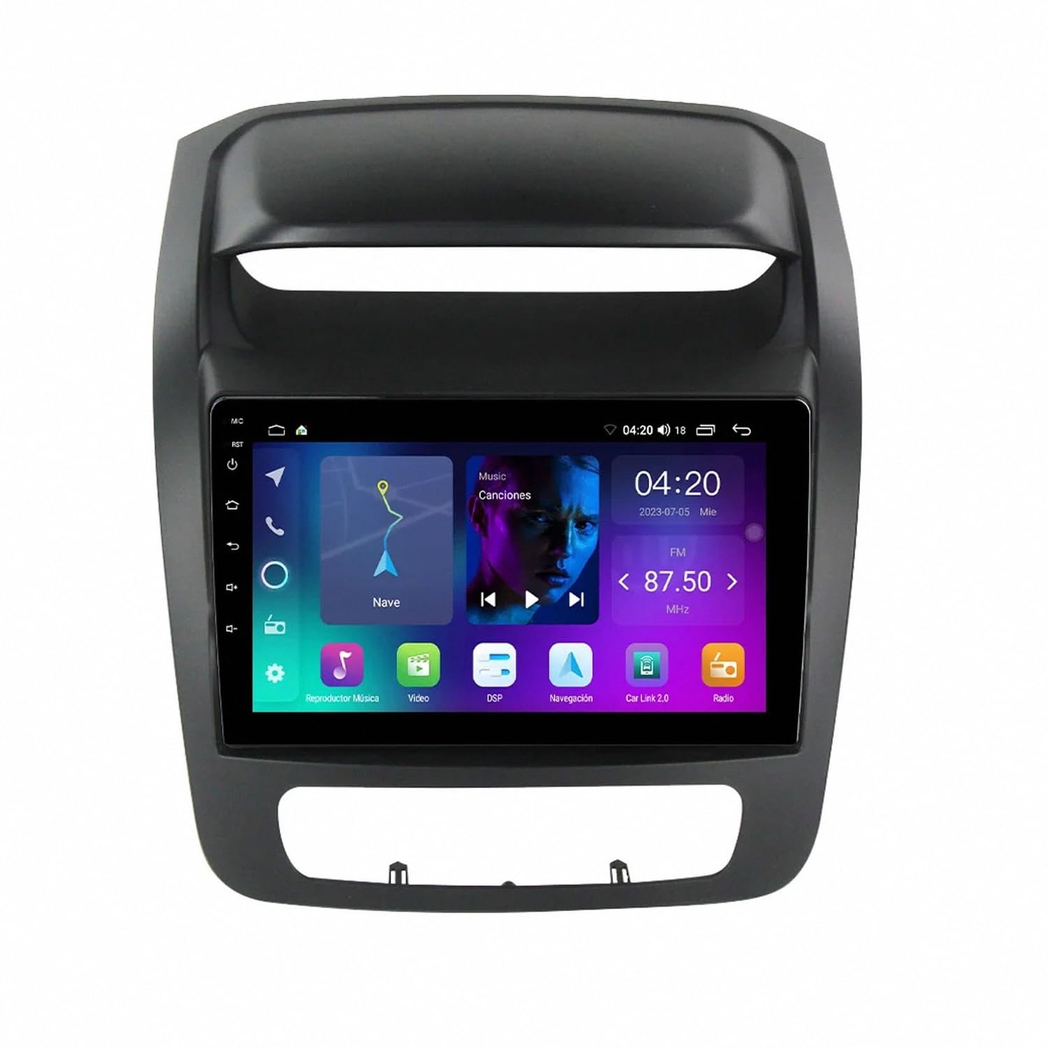 Carplay y Mirror Link en tu radio de coche 2 DIN Kia Carnival para conectar tu móvil de forma segura 8