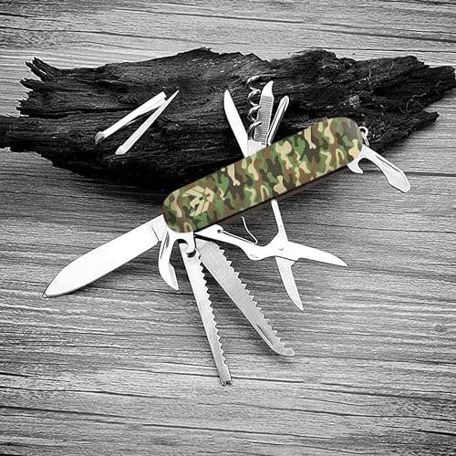 Image of Swiss Eagle 30-in-1 Classic Pocket House Hold & Campaiging, Premium Multi Tool Pocket Tool with Blade, Scissor, Screwdriver, Magnifying Glass, Tweezer for TChristmas Gifts -Black