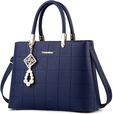 Women Fashion Handbag Designer Tote Purse Top Handle Bag with Beautiful Pendant