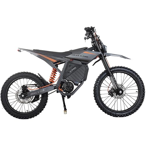 X-PRO Electric Dirt Bike 5000W – Teens & Adults Off‑Road E‑Bike with 55+ MPH Max Speed, Long Range Removable Battery, Dual LED Lights, Adjustable 3 Speed Modes
