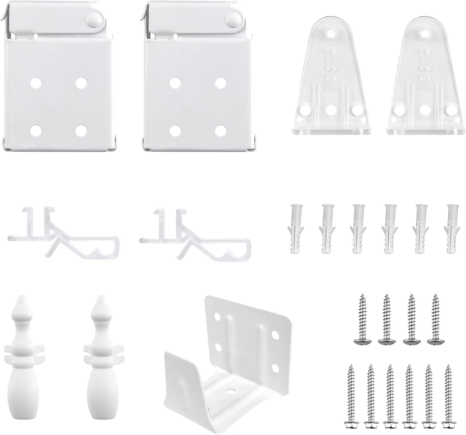 Hardware for AOSKY 2 Inch Cordless Faux Wood Blind