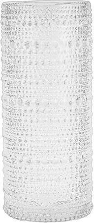 Fortessa Jupiter Beaded Hobnail Glass, 11 Ounce Collins/High Ball (Set