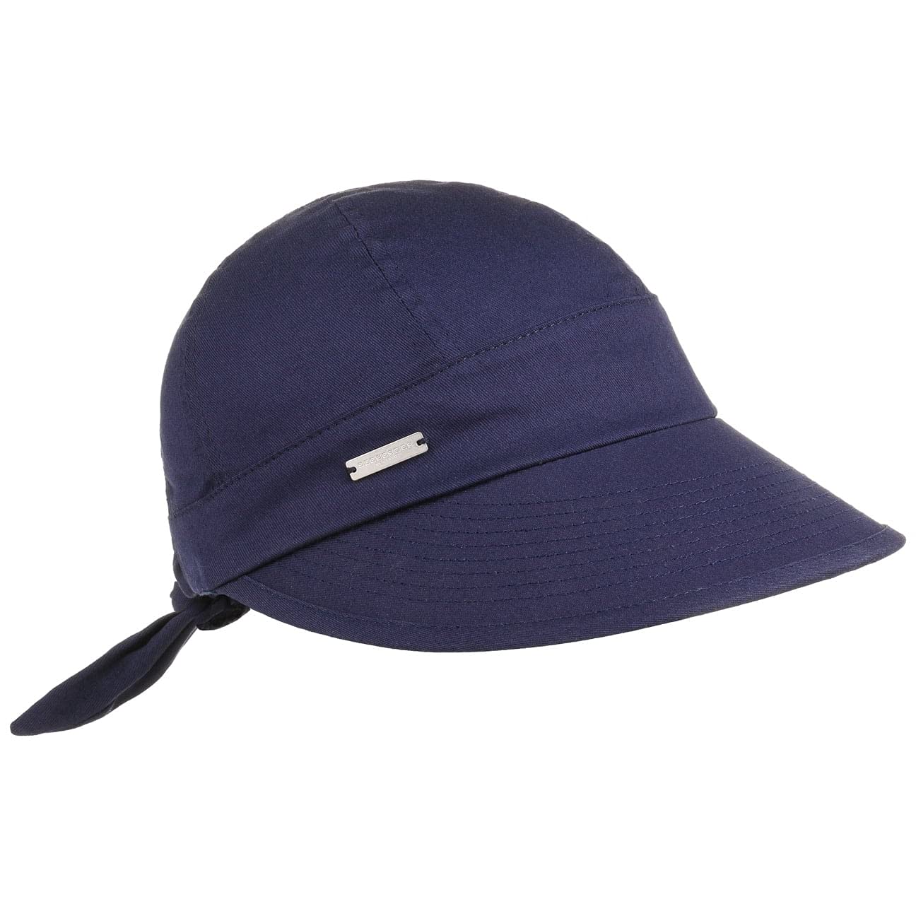 Seeberger Women's Flat Cap Blue Denim