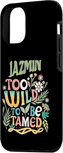Miniatura 5 de iPhone XXS JAZMIN Name Cute Retro Girls Wildflower JAZMIN Name Case
