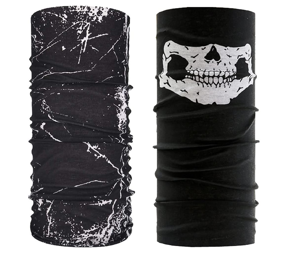 Collar Neck Gaiter Elastic Seamless Multifunctional Face Headband Mask