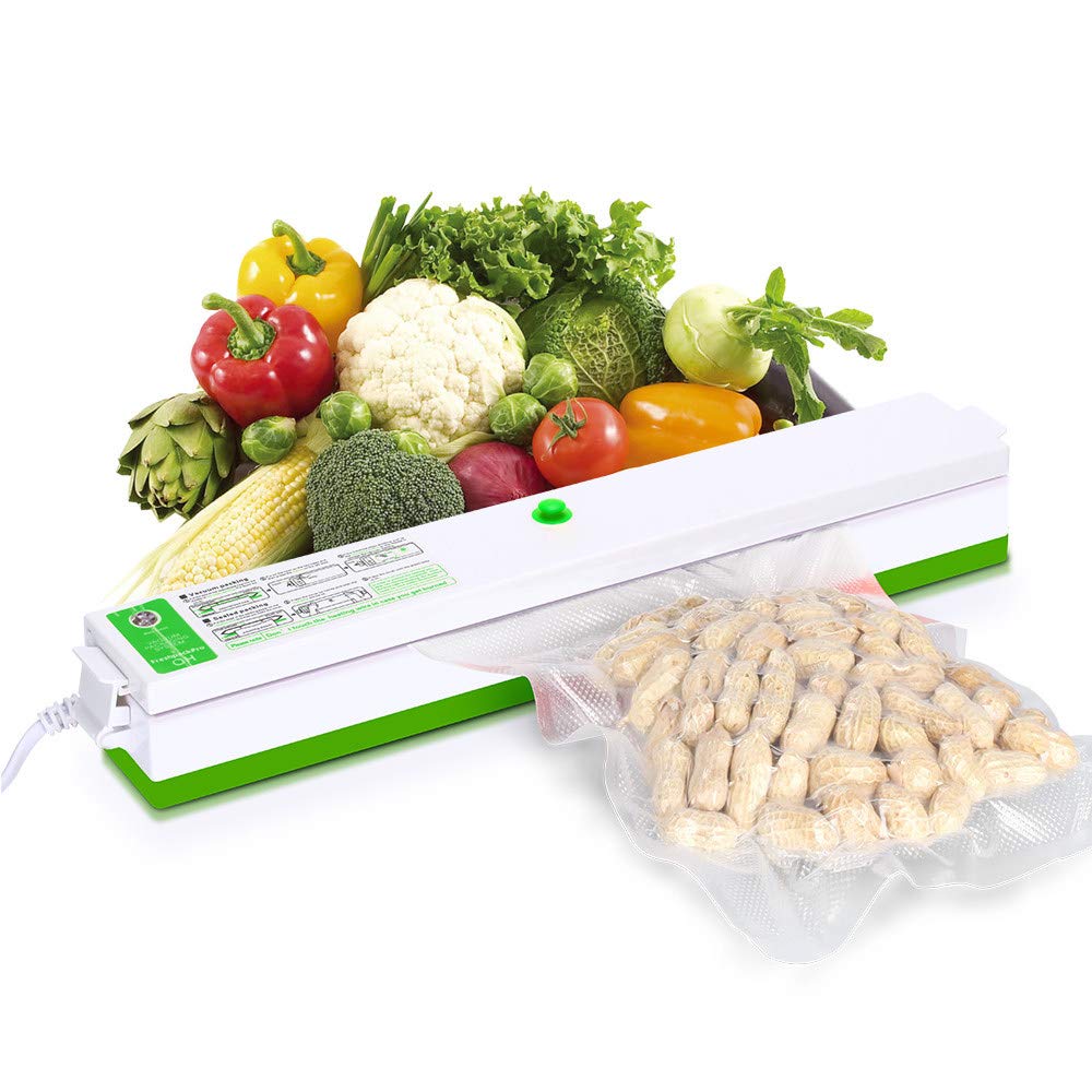 La máquina de Sellado al vacío de Alimentos/máquina de envasado al vacío/Bolsa de vacío de 220V / 15 Piezas/se Puede Utilizar para la conservación de Alimentos,Orange
