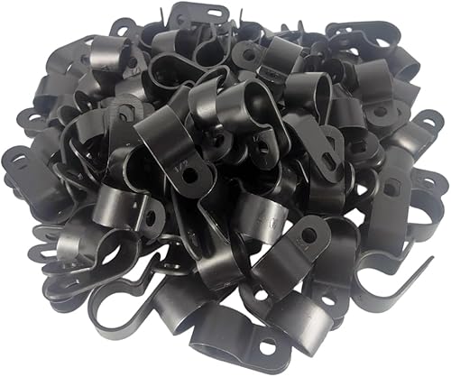 Miniatura 9 de Abrazadera de cable tipo R, 210 abrazaderas de cable tipo R de 1/4 pulgadas, 5/16 pulgadas, 3/8 pulgadas, 1/2 pulgadas, 5/8 pulgadas, 3/4 pulgadas,