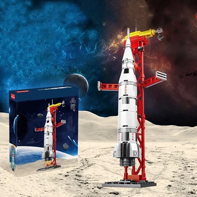 LELE BROTHER Space Exploration Shuttle Rocket Spaceship Toys Blocks Bricks Construction Building Kit for Kids Model No. 8883 (93 Pieces) (B0D9DKS2GM) Amazon Price History, Amazon Price Tracker
