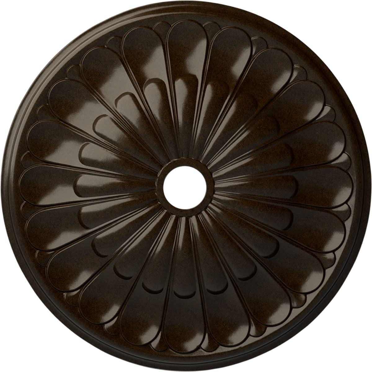 Médaillon Gorleen en bronze pour un plafond de style luxe
