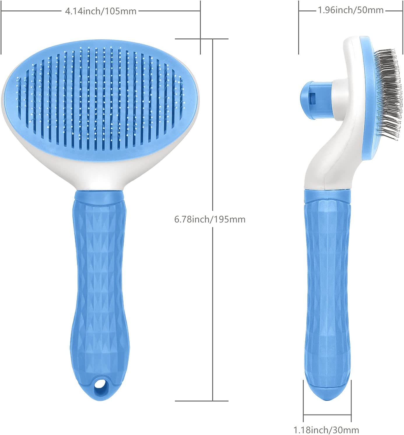 Set 4 in 1 per la toelettatura degli animali domestici, spazzola autopulente per rimuovere il pelo, strumento da bagno in silicone e massaggi, scrubber da bagno in gomma regolabile +