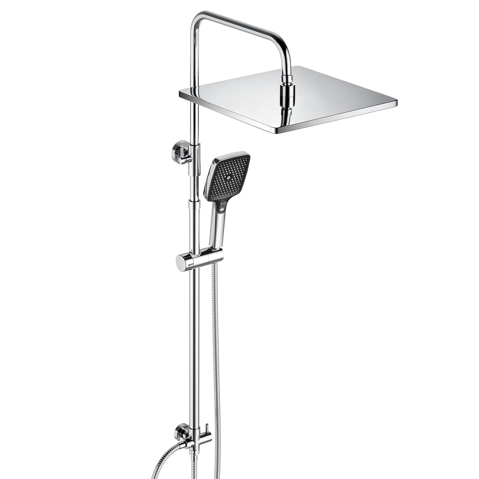 JOHO Colonna Doccia Acciaio Inox Fori Mur…