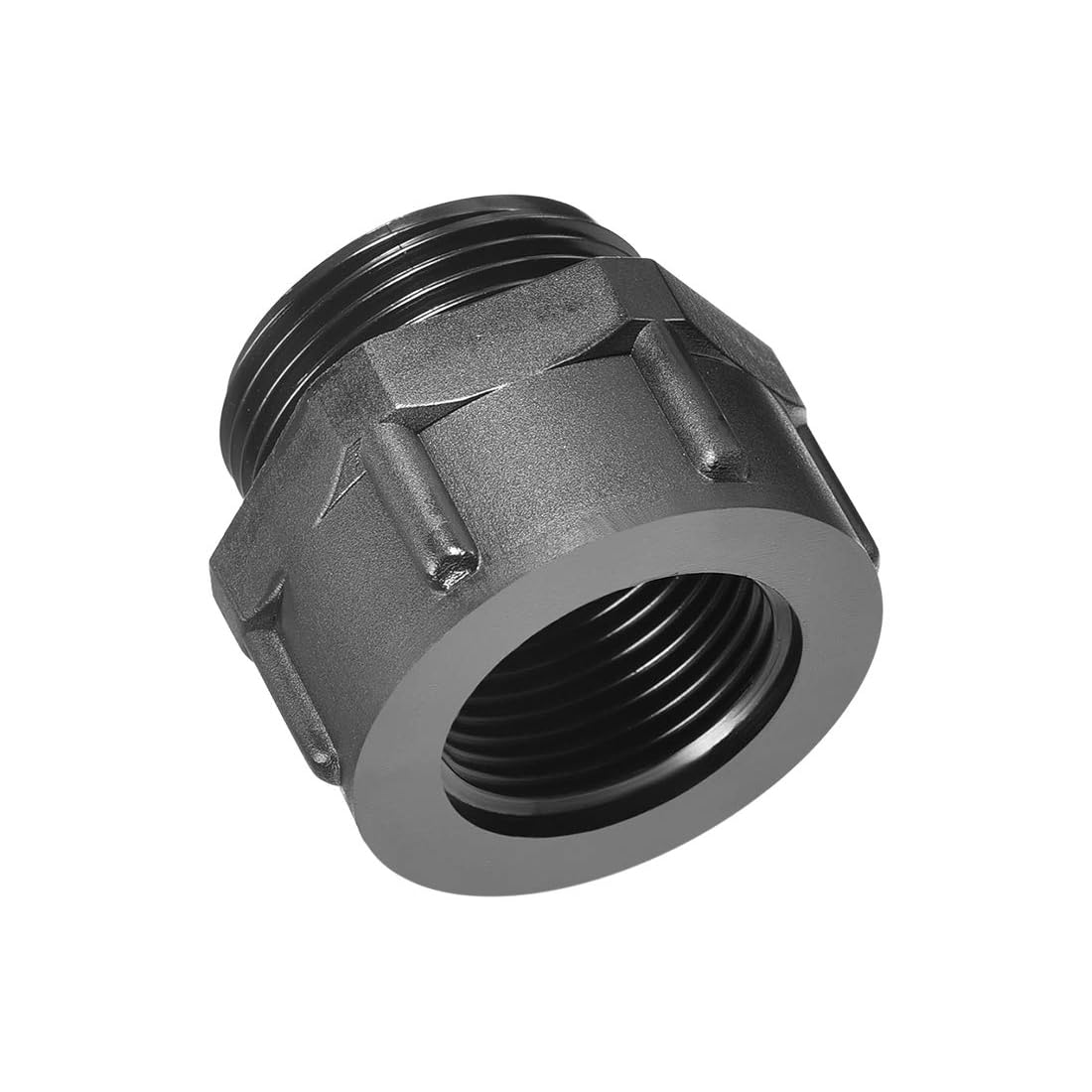 Unifizz 1 Pcs Threaded Reducing Bushing Nylon Adapter M25 Male to M20 Female Thread IP68 Waterproof Fitting Connector for Electrical and Industrial Use