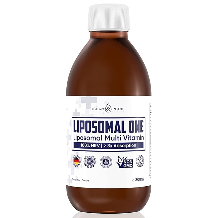Buy UK’s Only Liposomal Multivitamin w Antioxidants 300ml 100 NRV