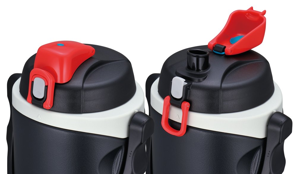 Amazon｜サーモス 水筒 スポーツジャグ 1.9L ブラックレッド FPG-1903