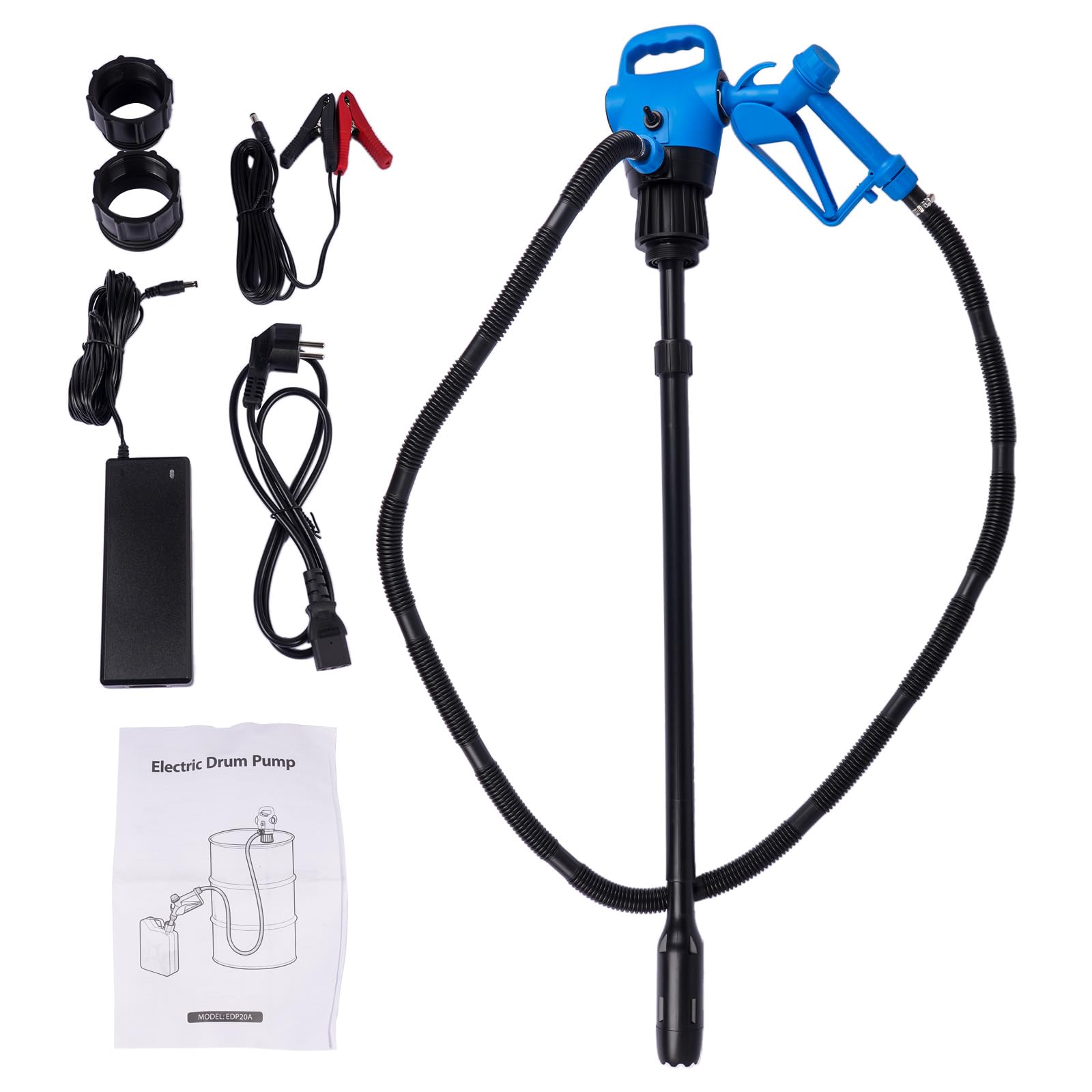 Pompe électrique 12 V Pompe à fût AdBlue Pompe de Transfert d'urée Buse de Dosage Tuyau Hopzty