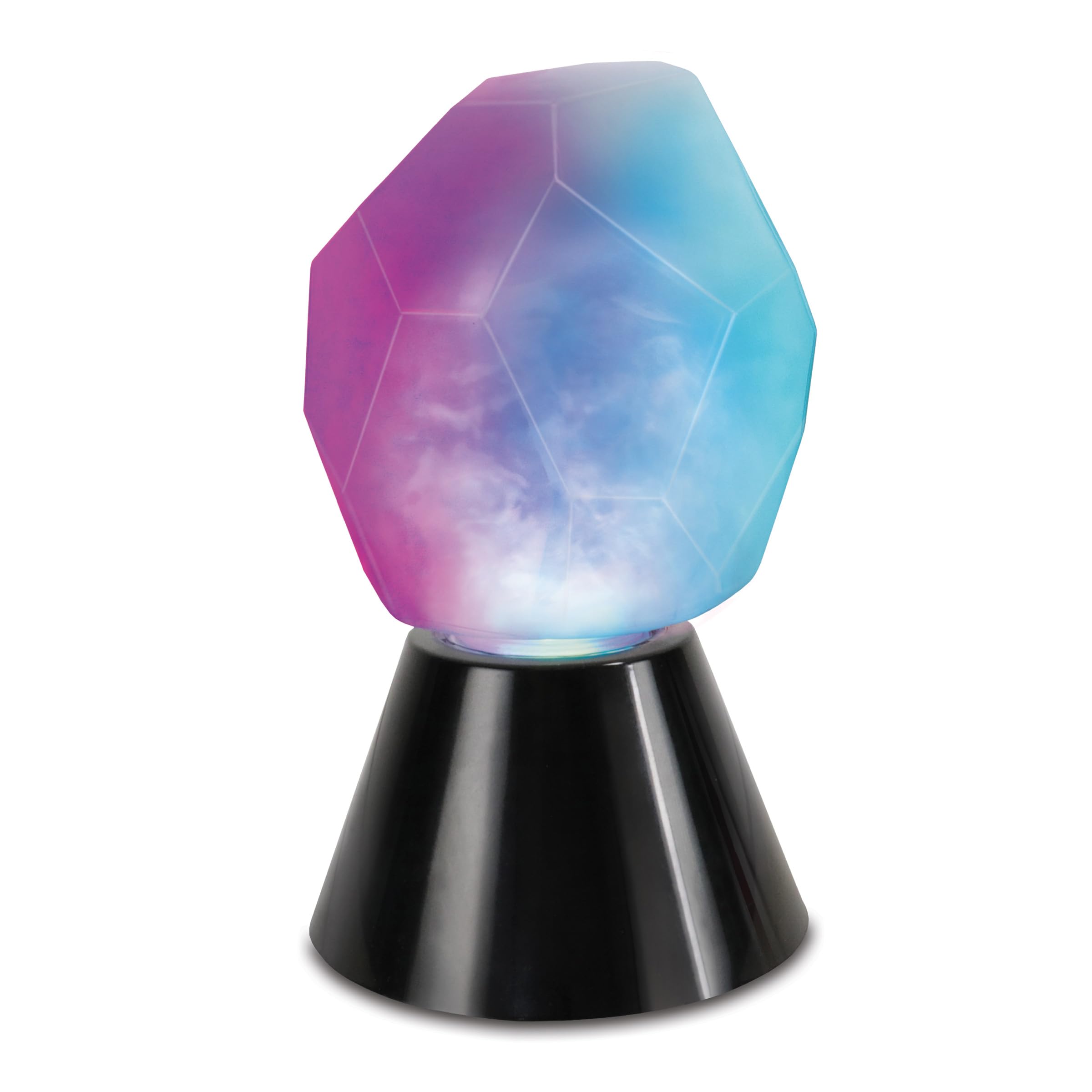 ENHANCE Tabletop Crystal Lamp - Portable Crystal Light with Swirling RGB Lighting Effect, Up to 40 Hours of Battery Life, USB Type-C Port - Perfect for Home Decor, Mood Lighting for Tabletop Games