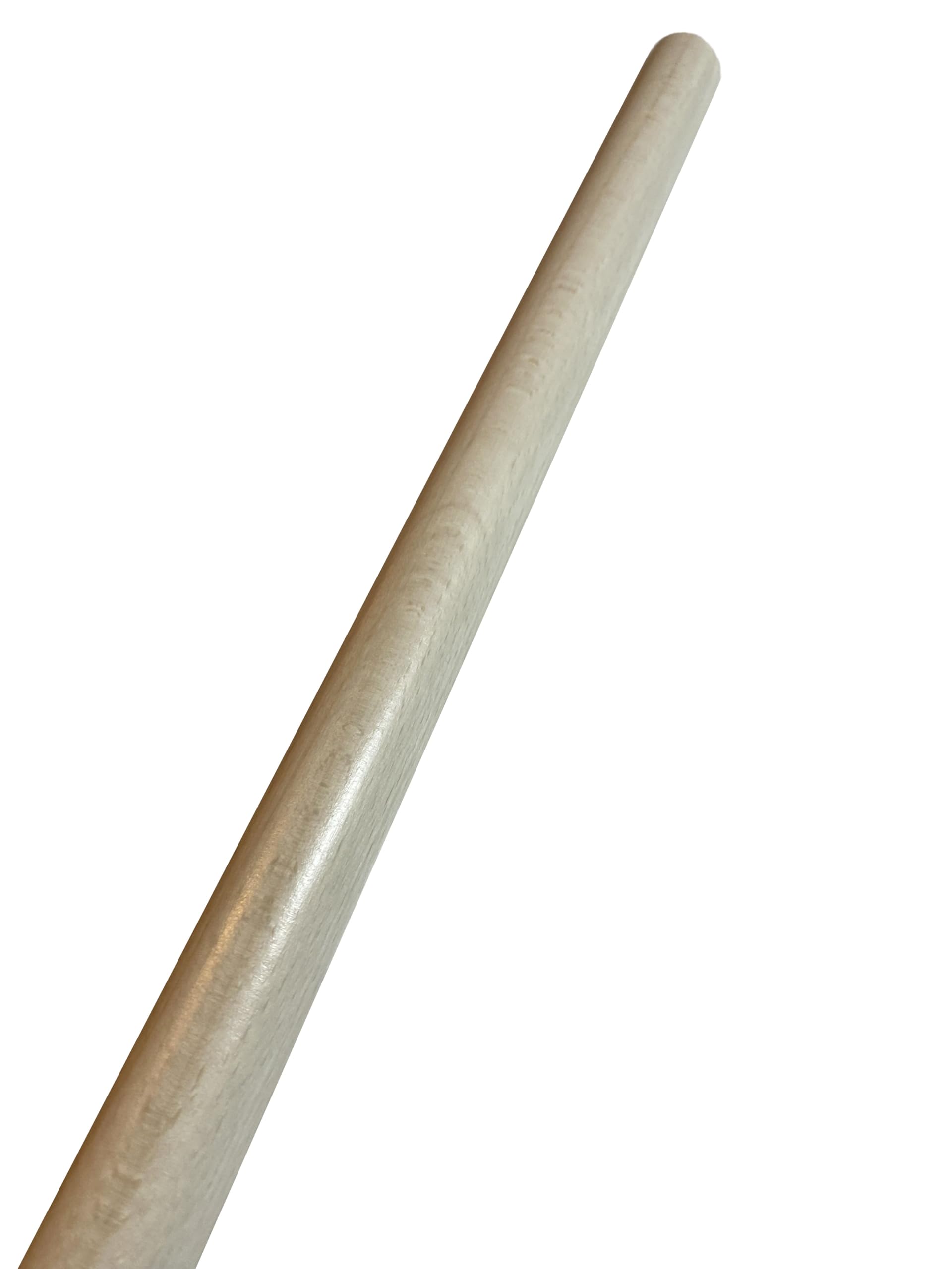 BO Stab 182 cm - Holz hell - Langstock aus Buche - Kobudo, Aikido, Kampfsport, BO Jutsu, Bujinkan