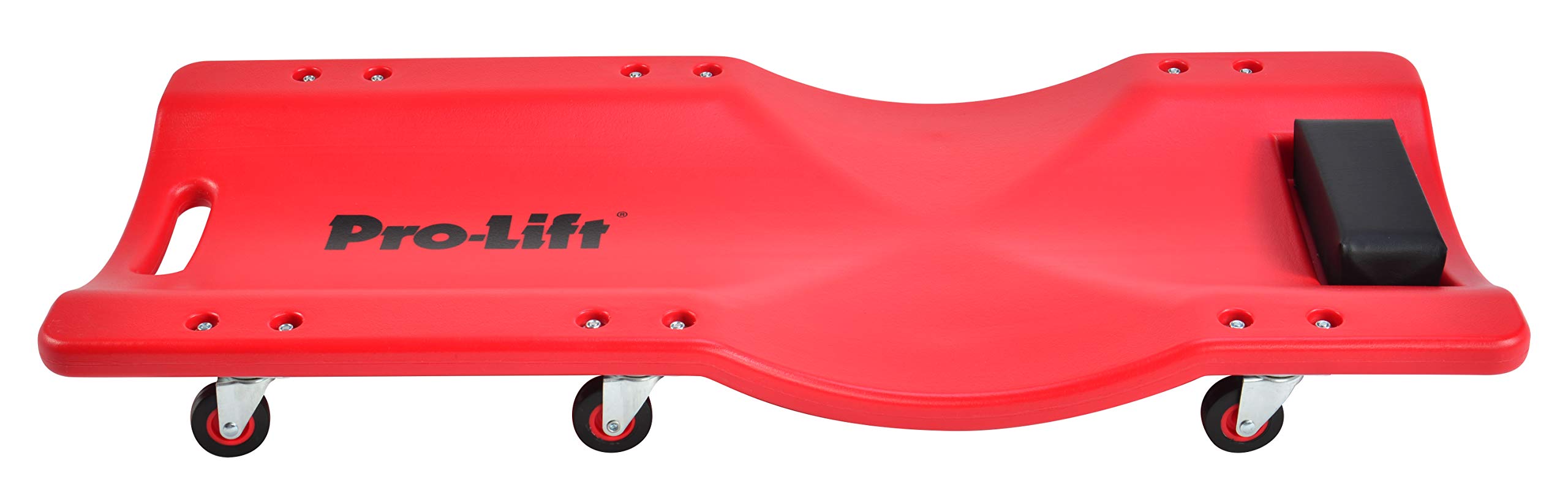 Pro-Lift C6036 - Enredadera mecánica de plástico de 91 cm, Cuerpo ergonómico de Polietileno de Alta Densidad Moldeado por soplado con reposacabezas Acolchado, Capacidad de 136 kg