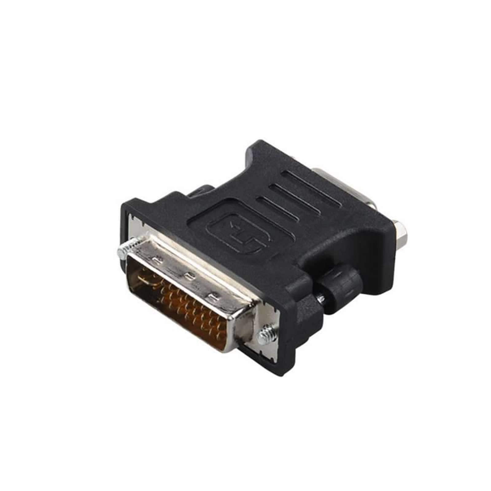 Adaptateur vidéo DVI-I 24+5 Broches mâle vers VGA pour PC Portable