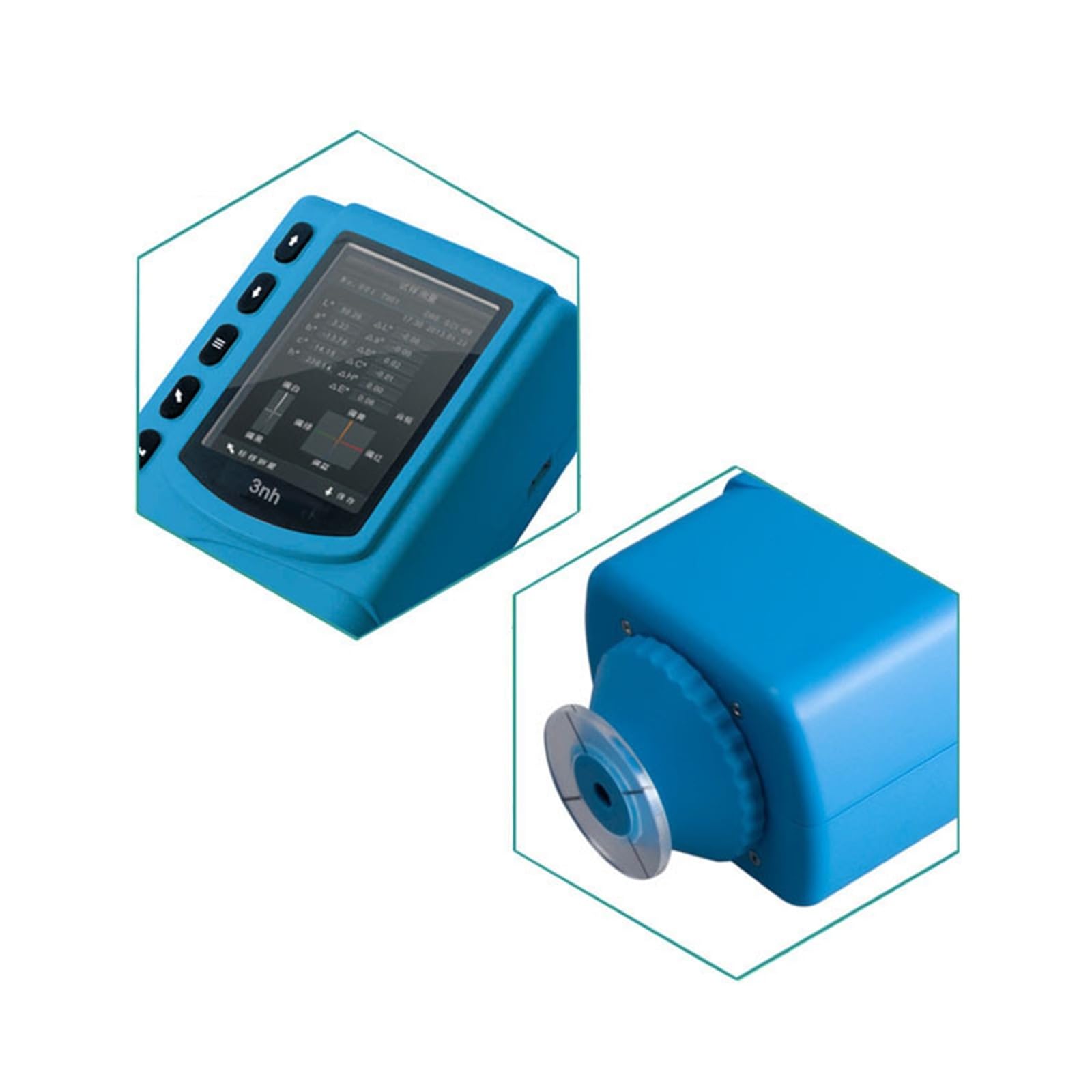 Espectrofotómetro, Colorímetro Portátil De Digitaces Del Colorímetro De La Precisión NR10QC Con La Apertura De 4m M Y 8 /d 3NH