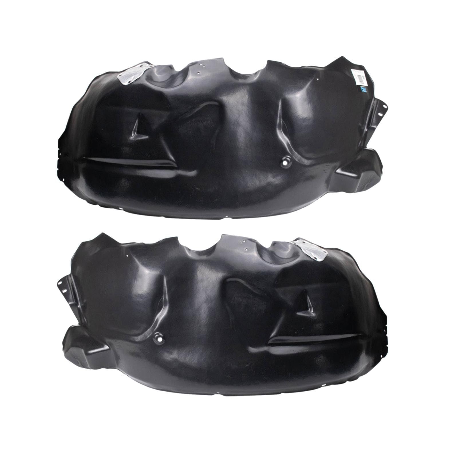 TRQ Front Inner Fender Liner Set | For 2004-2008 Ford F-150 FO1248125 FO1249125