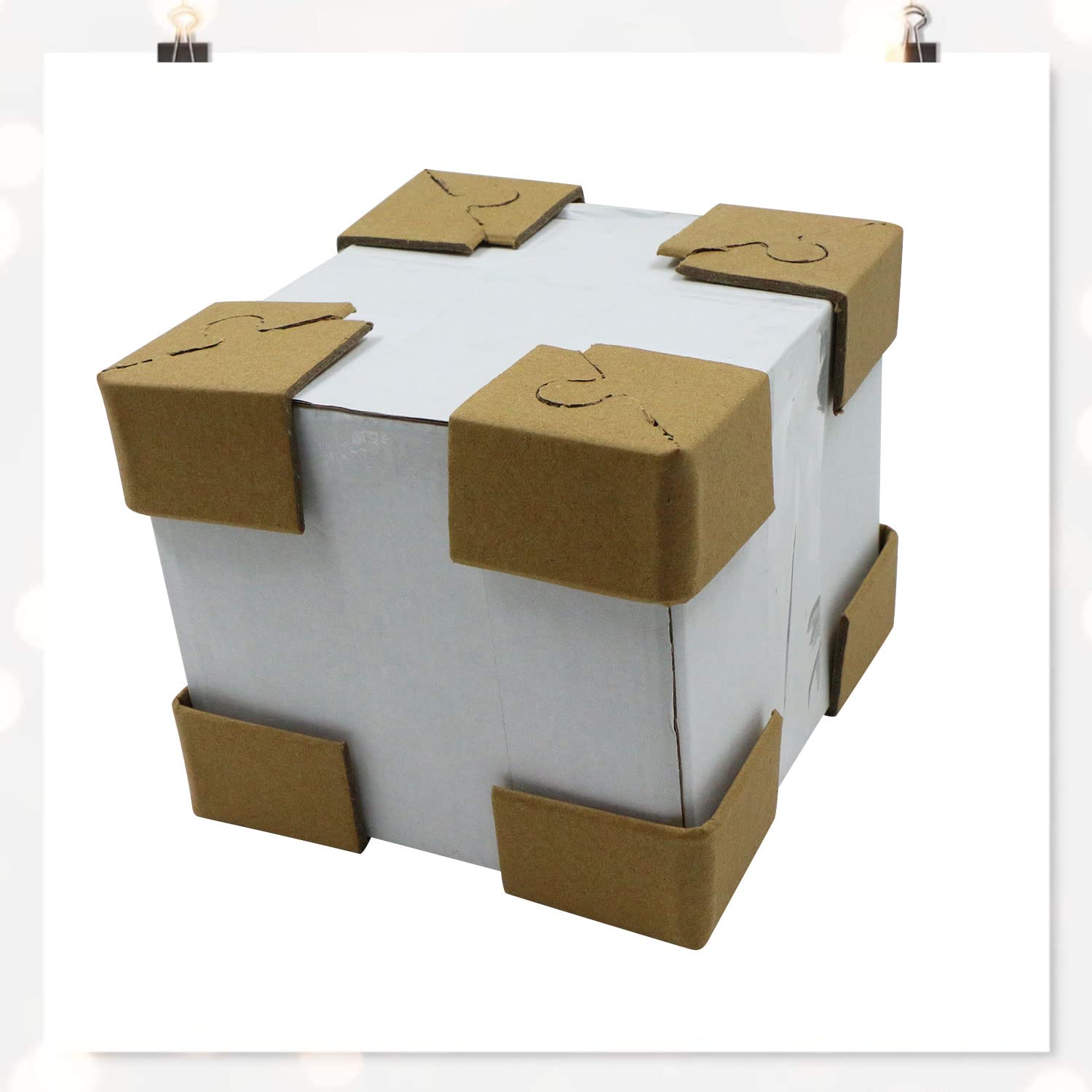 Coin Protecteurs Transporter Protège D'angle - Coins Protection en Carton avec Boucle pour Art Cadre Photo Cartons Emballage Cadres Pack Expédition Déménagement, 20 Pièces