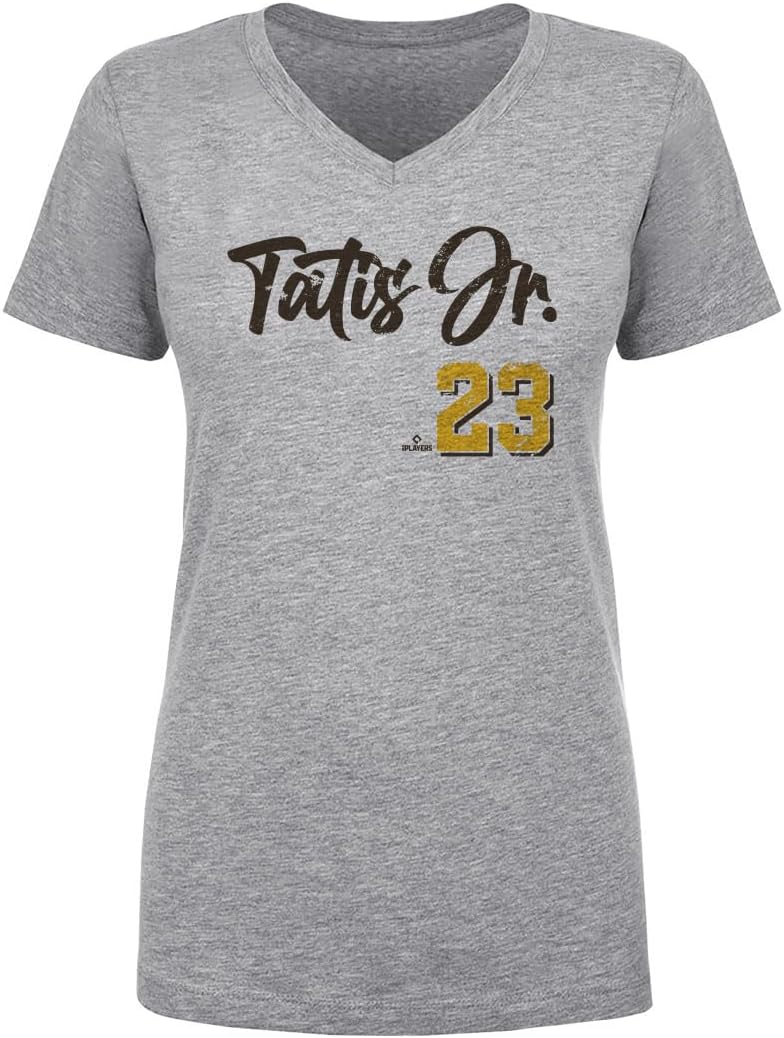 500 LEVEL Fernando Tatis Jr. Women's V-Neck T-Shirt - Fernando Tatis Jr. San Diego Script