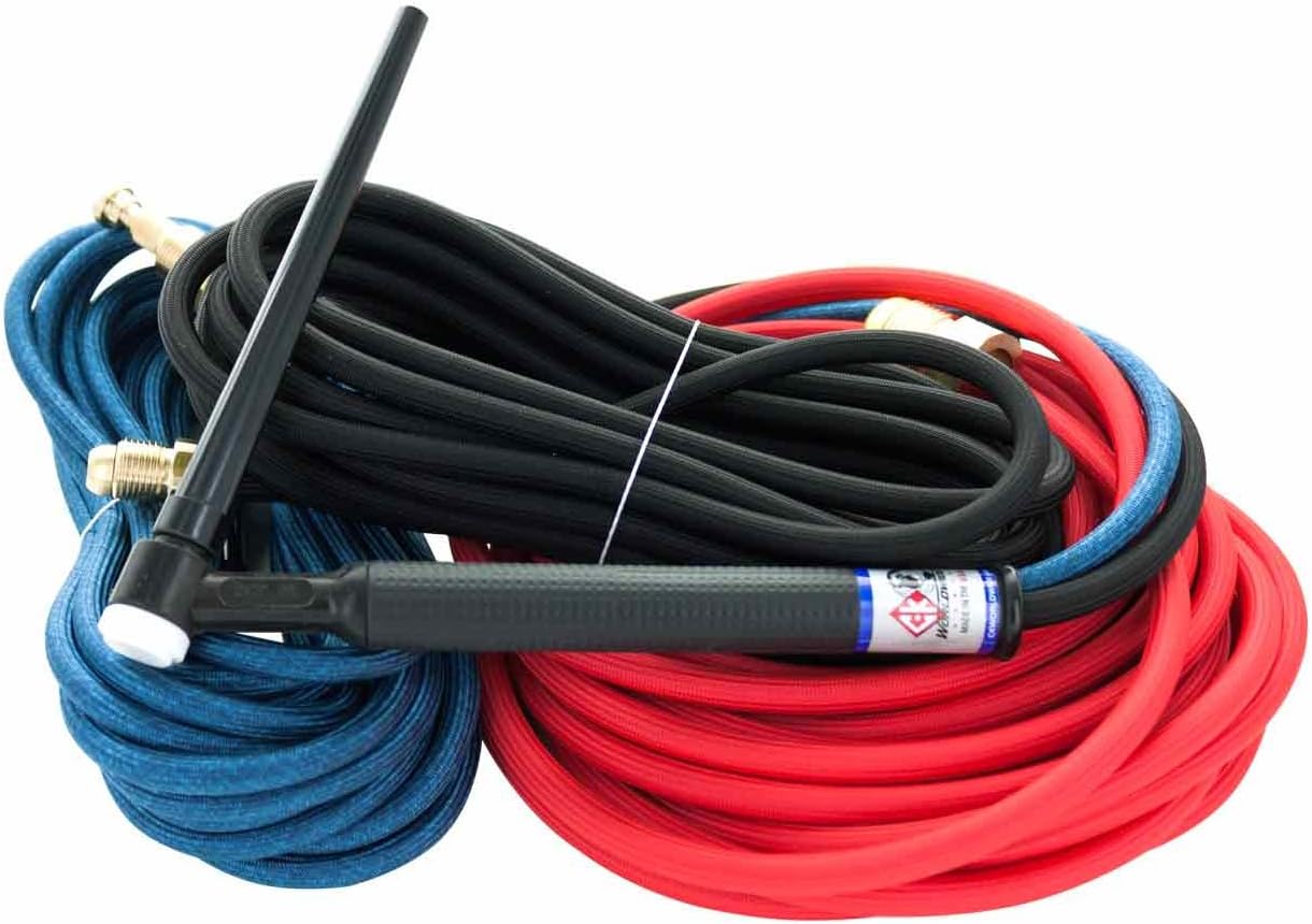 CK Worldwide 20 Series Superflex TIG Torch w/Flex Head 25' Length (CK20-25SF FX)