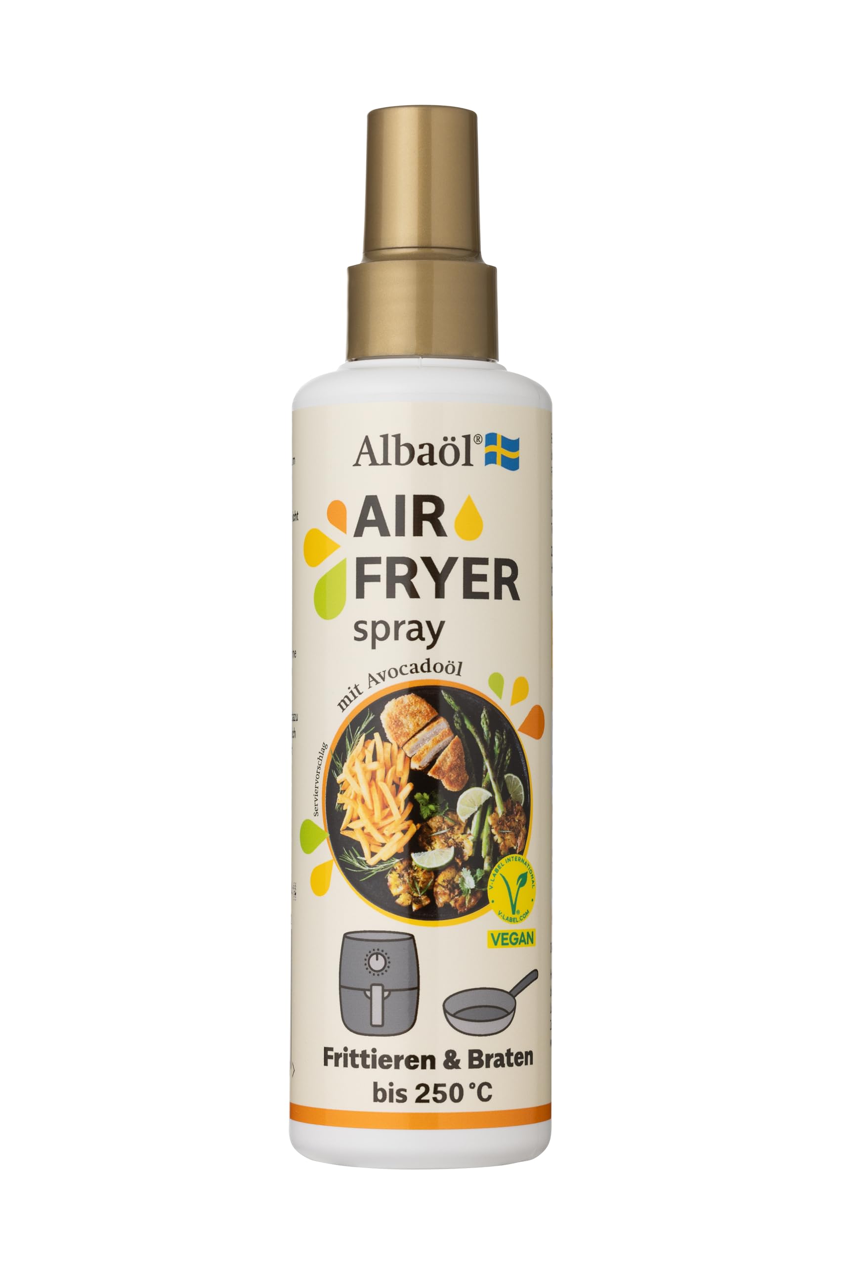 Albaöl Air Fryer Spray 190ml (1 x 190ml Flasche)