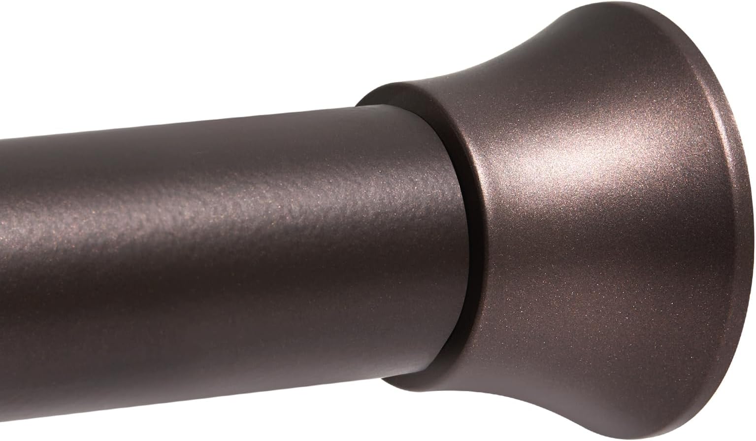 Bronze Shower Curtain Rod 30 to 64 Inch, Spring Tension