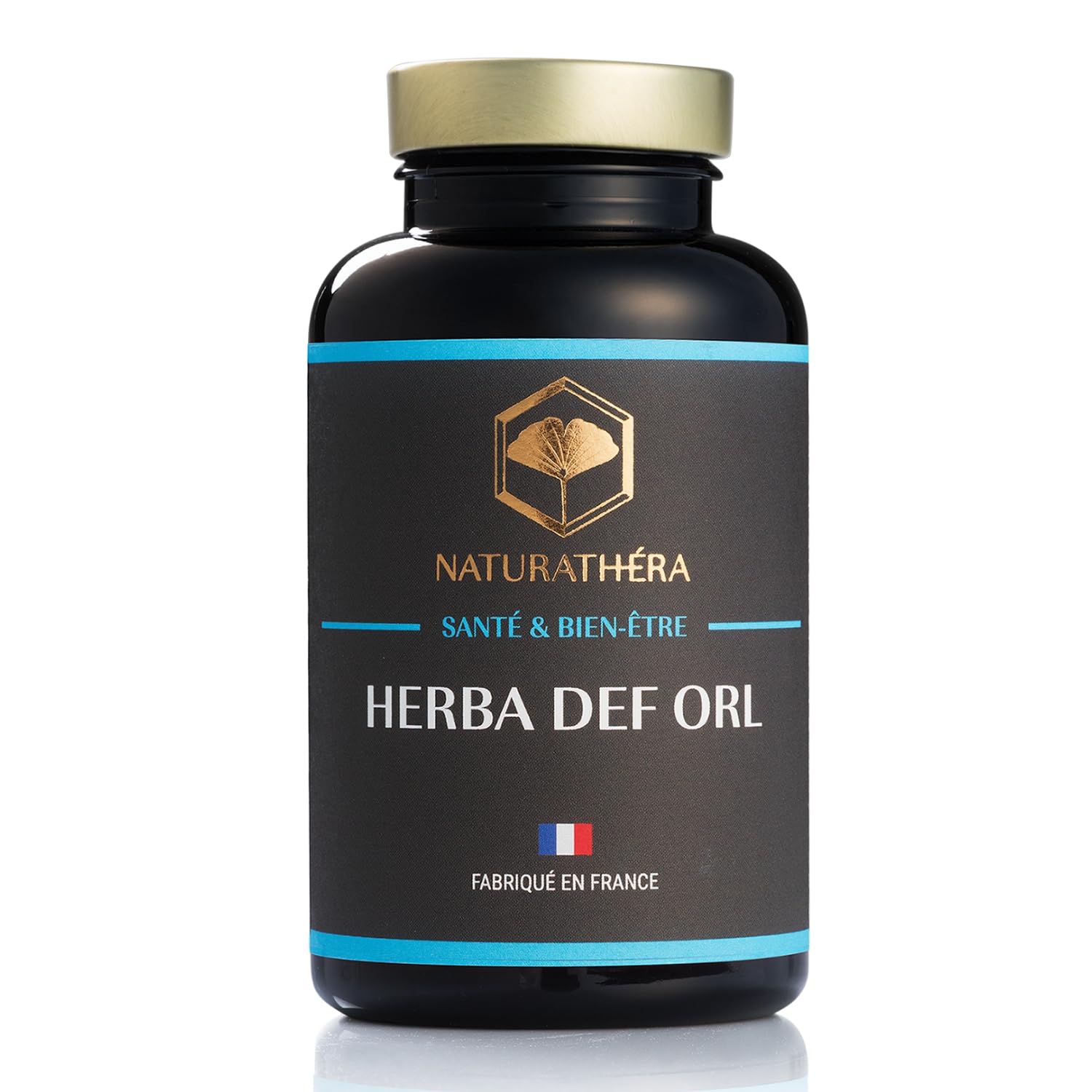 HERBA DEF ORL - Booster Immunité - Complément Alimentaire Défenses - Virus Rhume Otite Sinusite - Extraits Secs - 150 Gélules - Fabriqué en France - Vegan - Sans Additifs Allergènes OGM