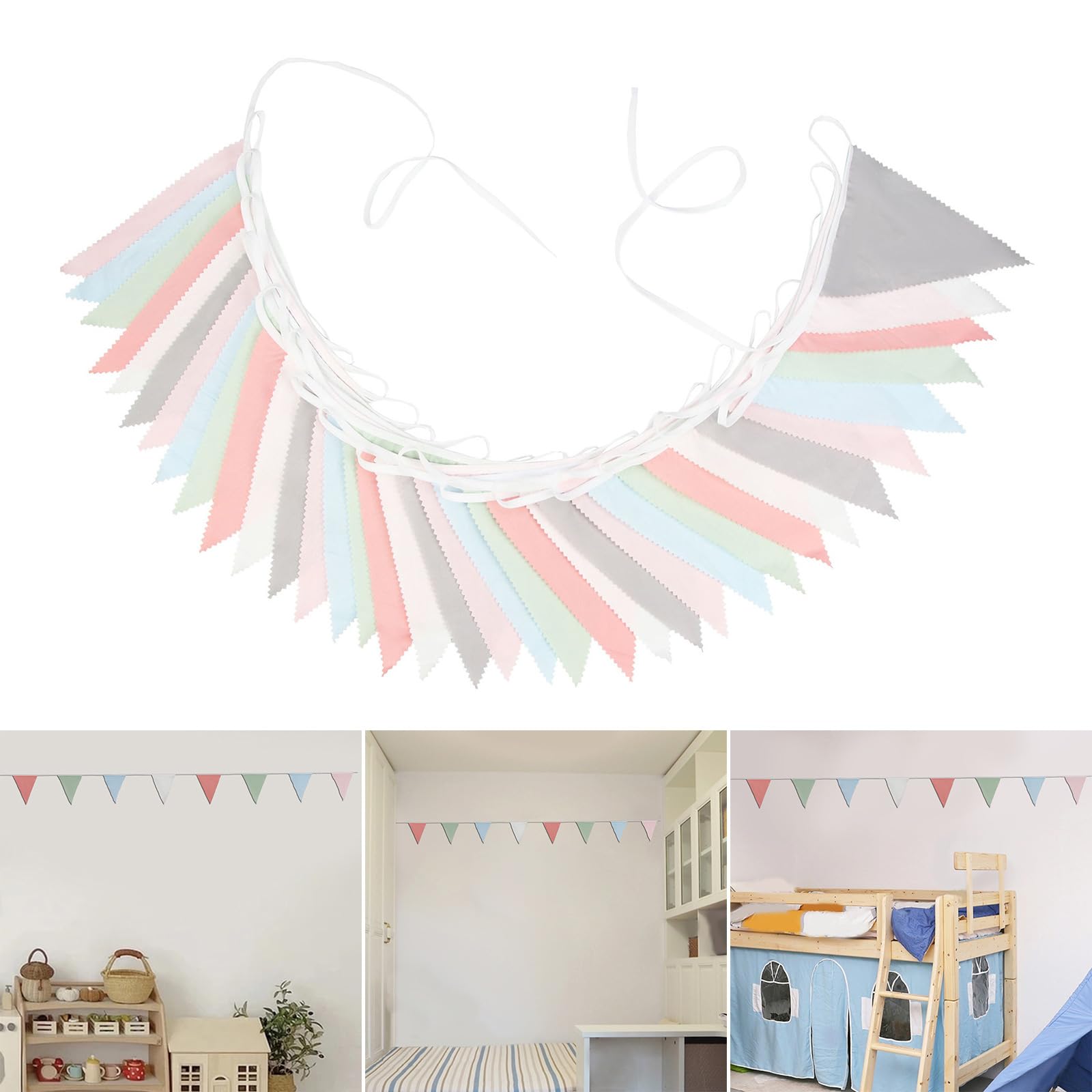 Photography Props For Baby InsStyle Pennant Banners Children Photo Posing Photoshoot Props For Birthday Party
